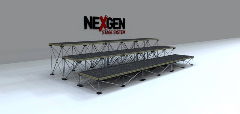 Modular choir stage platforms for Sale