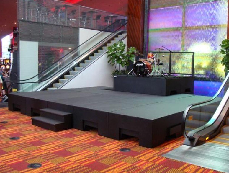 Portable Staging for Theatres
